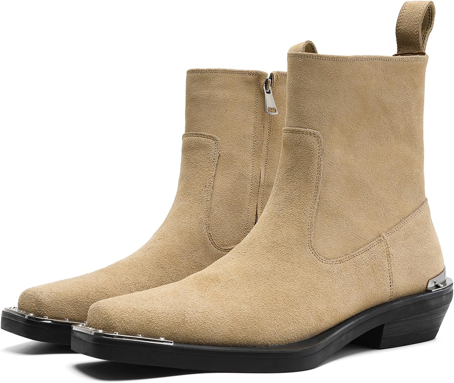 Мужские кожаные ботинки Челси на массивном каблуке с модным квадратным носком, боковой молнией, низким каблуком, высокой голенью, формальные оксфорды, повседневные деловые и офисные ботильоны для свадьбы Oxneuhg, хаки
Мужские кожаные ботинки Челси на массивном каблуке с модным квадратным носком, боковой молнией, низким каблуком, высокой голенью, формальные оксфорды, повседневные деловые и офисные ботильоны для свадьбы Oxneuhg, хаки