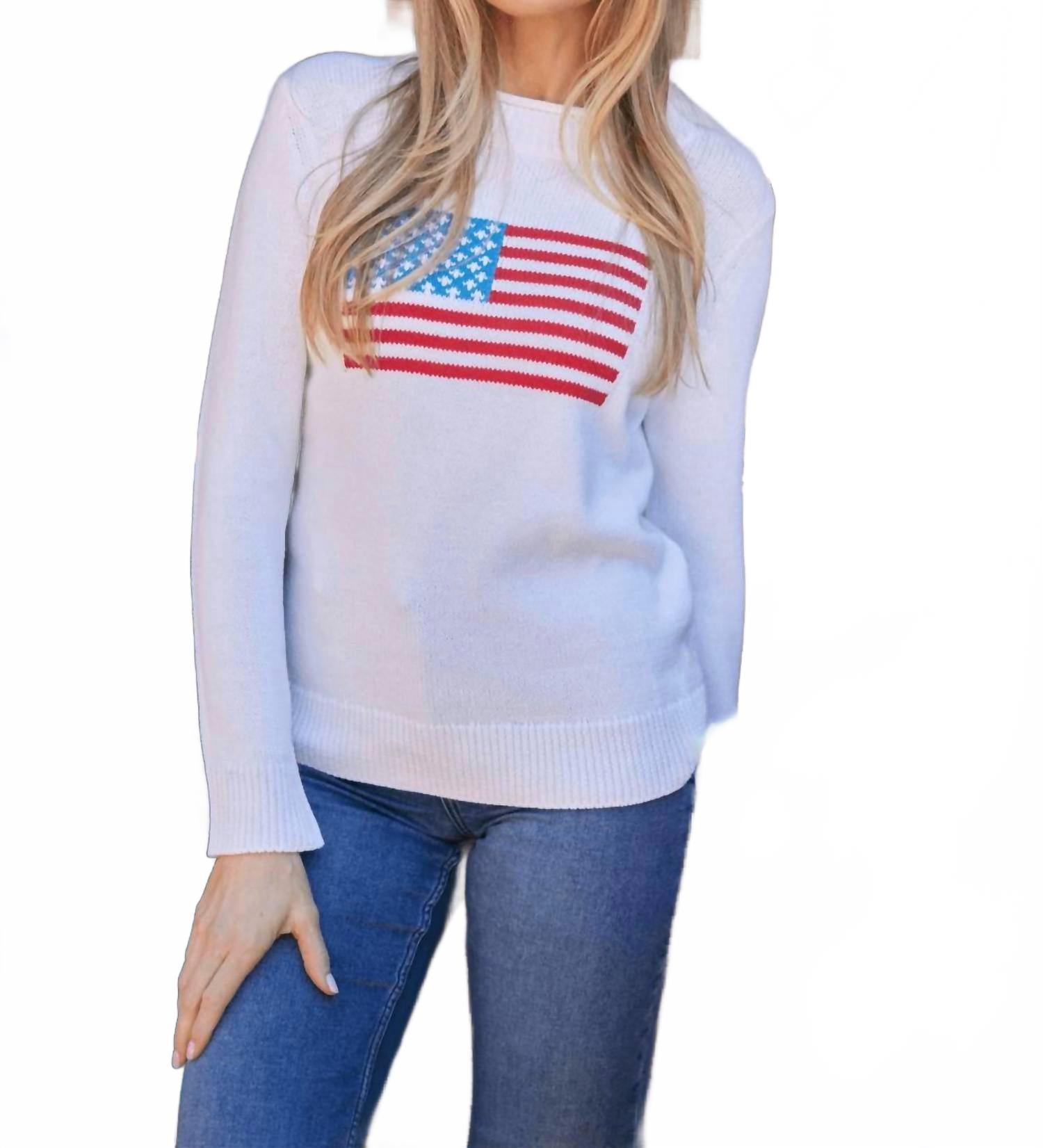 Свитер с воротником-стойкой и флагом цвета айвори Sail to Sable, слоновая кость
Свитер с воротником-стойкой и флагом цвета айвори Sail to Sable, слоновая кость