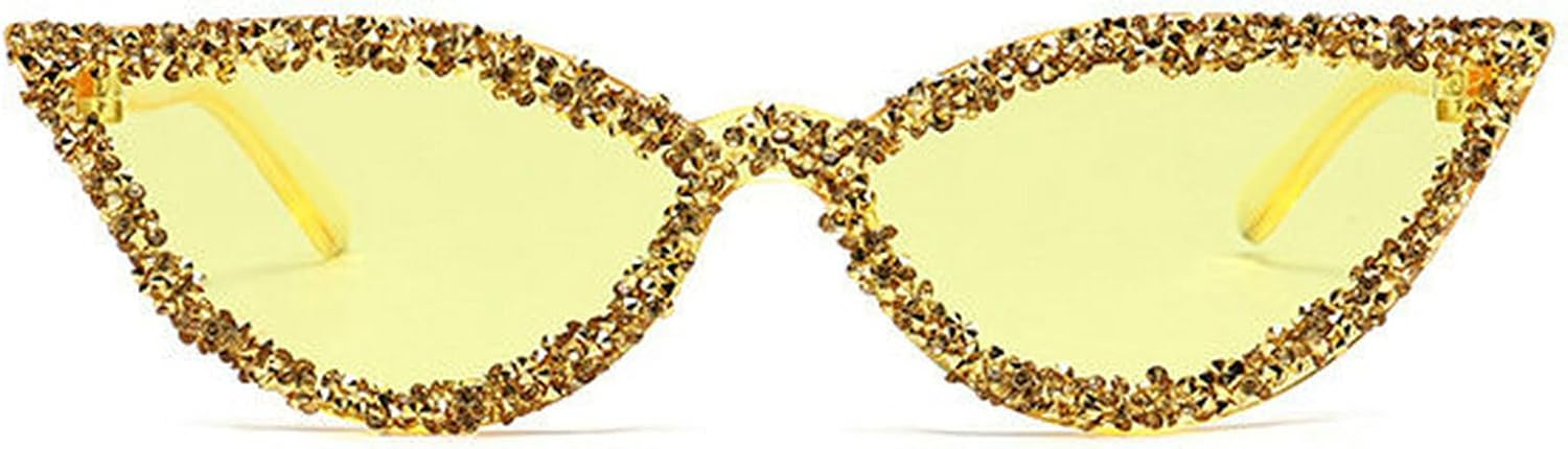 Солнцезащитные очки COTIA Small Cat Eye с бриллиантами и стразами для женщин, в полной оправе, с блестящими кристаллами, милые солнцезащитные очки в форме кошачьего глаза, Yellow
Солнцезащитные очки COTIA Small Cat Eye с бриллиантами и стразами для женщин, в полной оправе, с блестящими кристаллами, милые солнцезащитные очки в форме кошачьего глаза, Yellow