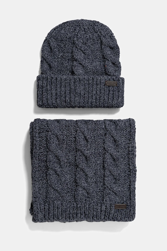 Шапка и шарф Barbour, темно-синий
Шапка и шарф Barbour, темно-синий