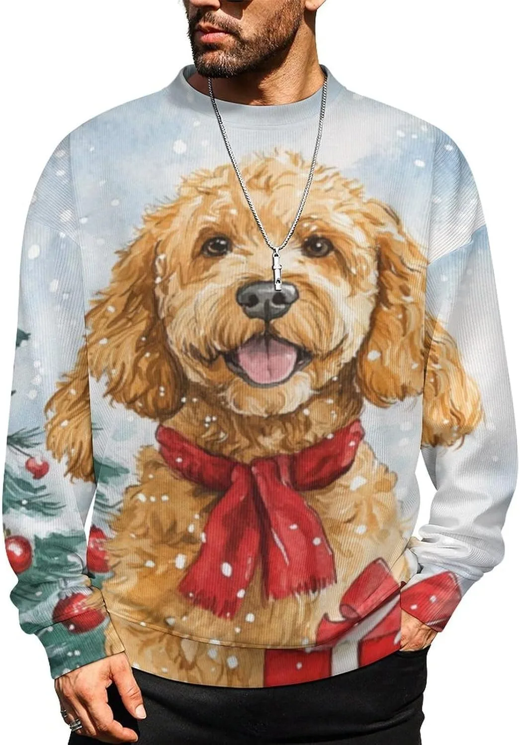 MoBlinko свитер для мужчин с улыбающимся бернским зенненхундом, лонгслив, легкий пуловер
MoBlinko свитер для мужчин с улыбающимся бернским зенненхундом, лонгслив, легкий пуловер