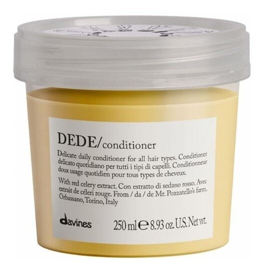Легкий кондиционер для нормальных и тонких волос, 250мл Davines, Essential Haircare Dede
Легкий кондиционер для нормальных и тонких волос, 250мл Davines, Essential Haircare Dede