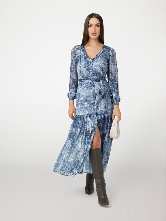 Платье на каждый день, стандартного кроя Guess, синий
Платье на каждый день, стандартного кроя Guess, синий