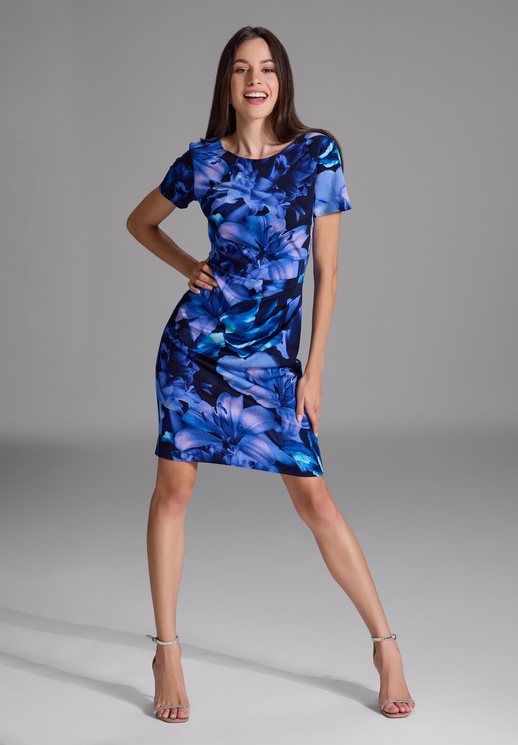 Платье-футляр Swing, темно-синий 
Платье-футляр Swing, темно-синий