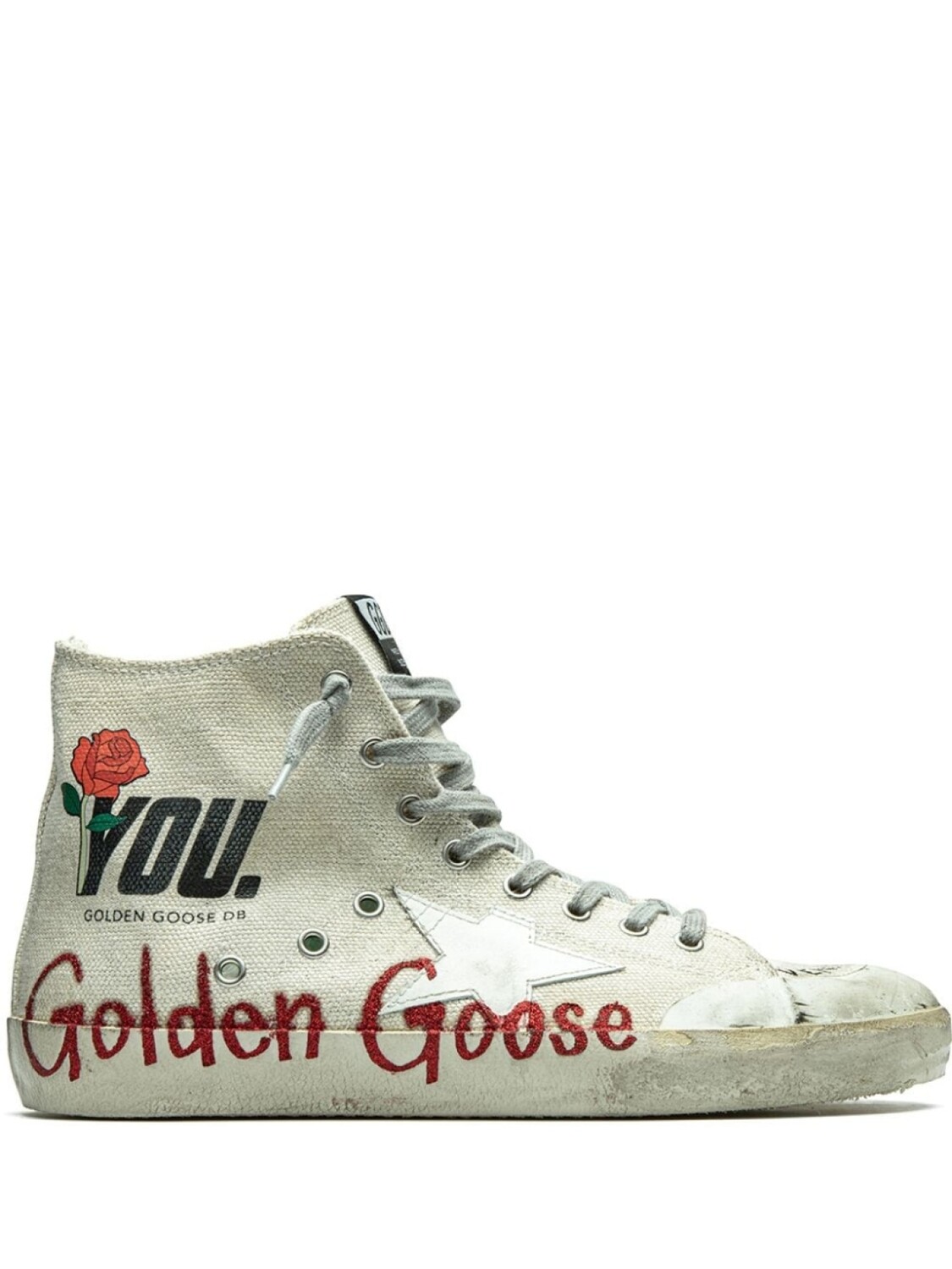Высокие кеды Francy Golden Goose, бежевый
Высокие кеды Francy Golden Goose, бежевый