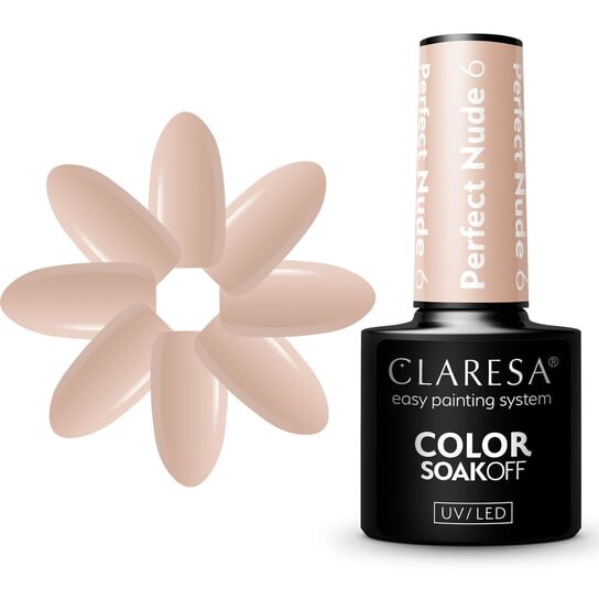 Идеальный нюдовый гибридный лак для ногтей 6 Claresa
Идеальный нюдовый гибридный лак для ногтей 6 Claresa