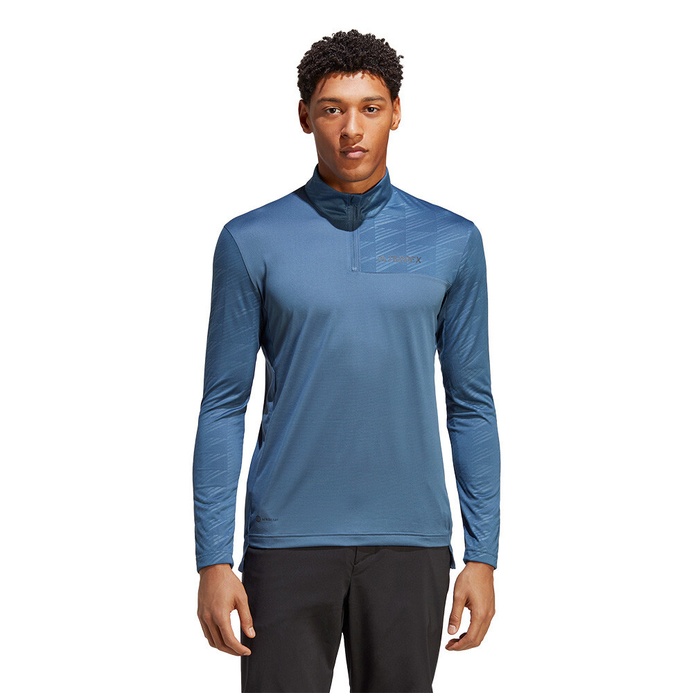 Спортивный топ adidas Terrex Multi Half-Zip Long Sleeve, синий
Спортивный топ adidas Terrex Multi Half-Zip Long Sleeve, синий