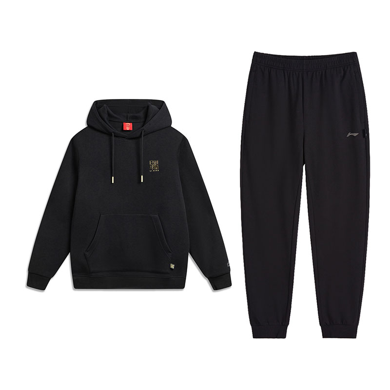 Линия повседневной спортивной одежды для мужчин Li-Ning, черный top+черный pants
Линия повседневной спортивной одежды для мужчин Li-Ning, черный top+черный pants