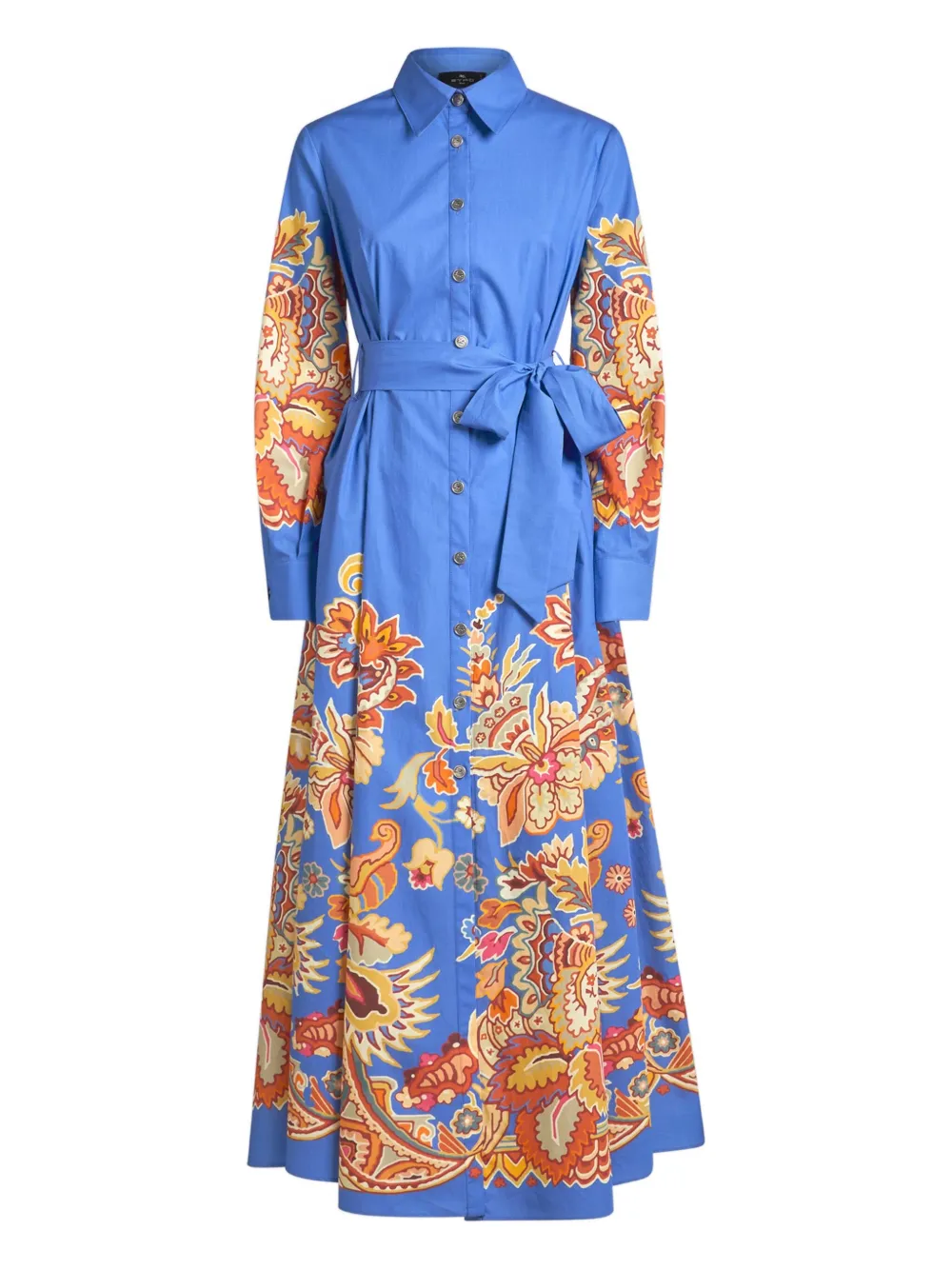 Платье с принтом ETRO, синий 
Платье с принтом ETRO, синий