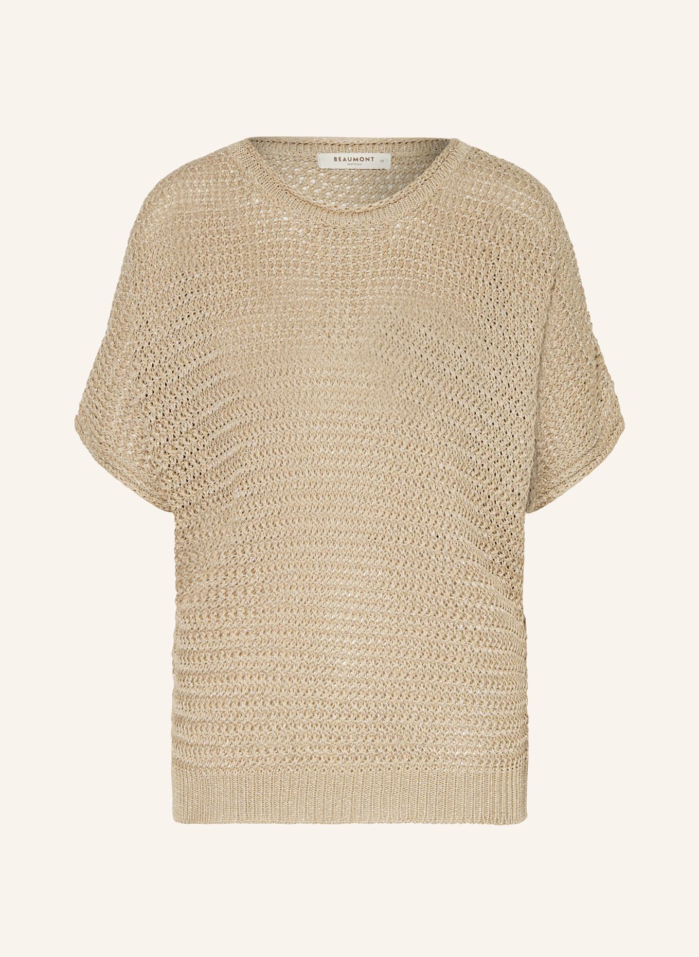 Плотная трикотажная рубашка с блестящей пряжей Beaumont, коричневый
Плотная трикотажная рубашка с блестящей пряжей Beaumont, коричневый