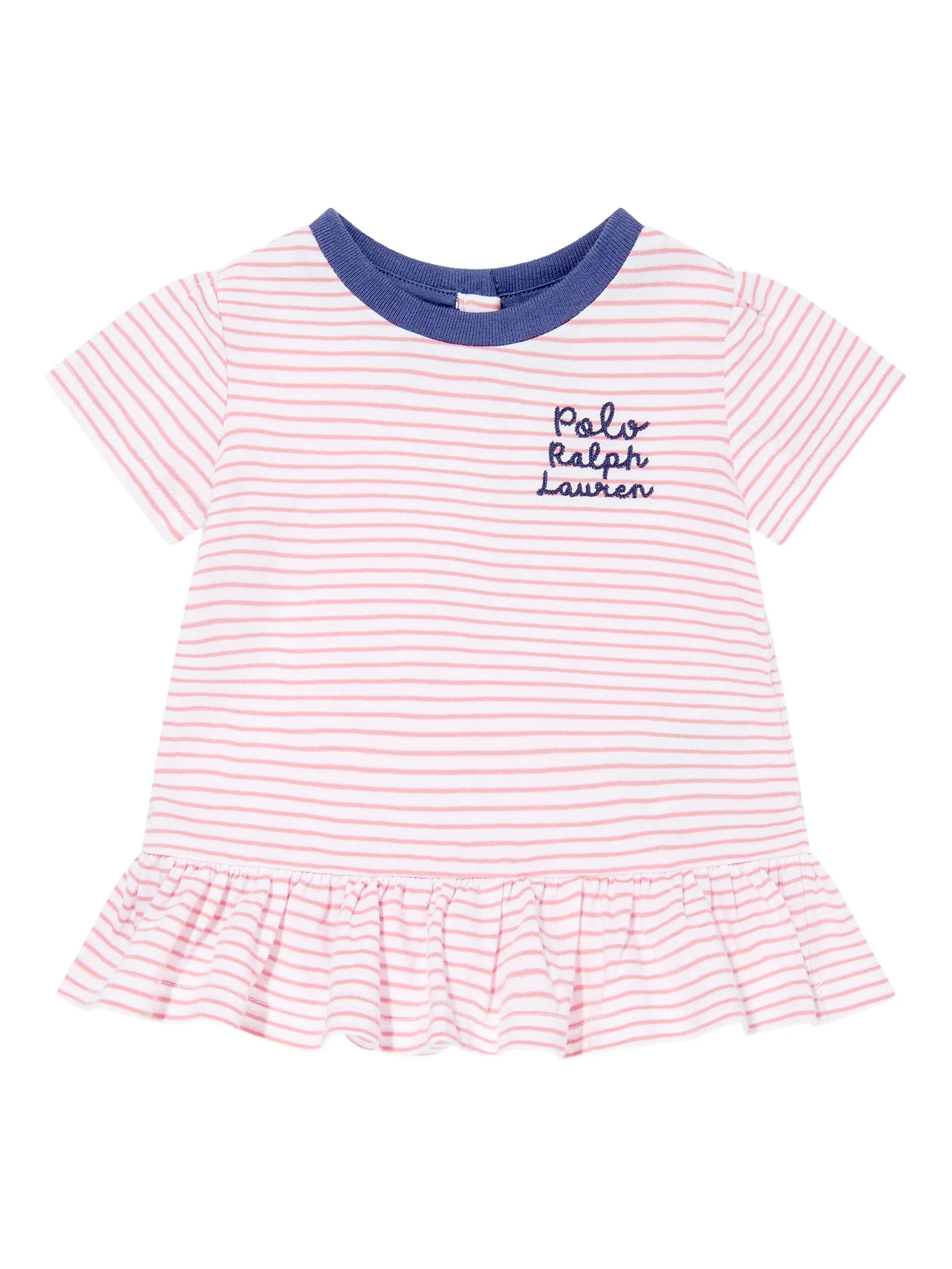 Полосатое платье с оборками Polo Ralph Lauren Kids, белый
Полосатое платье с оборками Polo Ralph Lauren Kids, белый