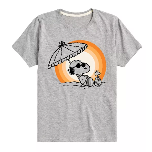 Футболка с рисунком заката с изображением Снупи и Вудстока для мальчиков 8-20 лет Licensed Character, серый
Футболка с рисунком заката с изображением Снупи и Вудстока для мальчиков 8-20 лет Licensed Character, серый