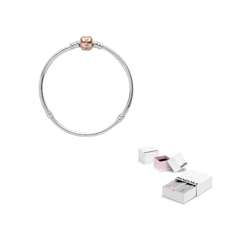 Pandora Браслет Moments Snake Chain с застежкой Rose
Pandora Браслет Moments Snake Chain с застежкой Rose