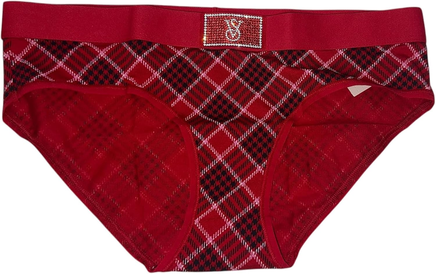 Victoria's Secret трусики хипхагер с пайетками и логотипом из страз, цвет клетчатый красный, новый, Plaid Red
Victoria's Secret трусики хипхагер с пайетками и логотипом из страз, цвет клетчатый красный, новый, Plaid Red