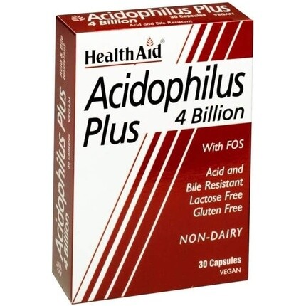 HealthAid Acidophilus Plus 4 миллиарда капсул Verica Healthaid
HealthAid Acidophilus Plus 4 миллиарда капсул Verica Healthaid