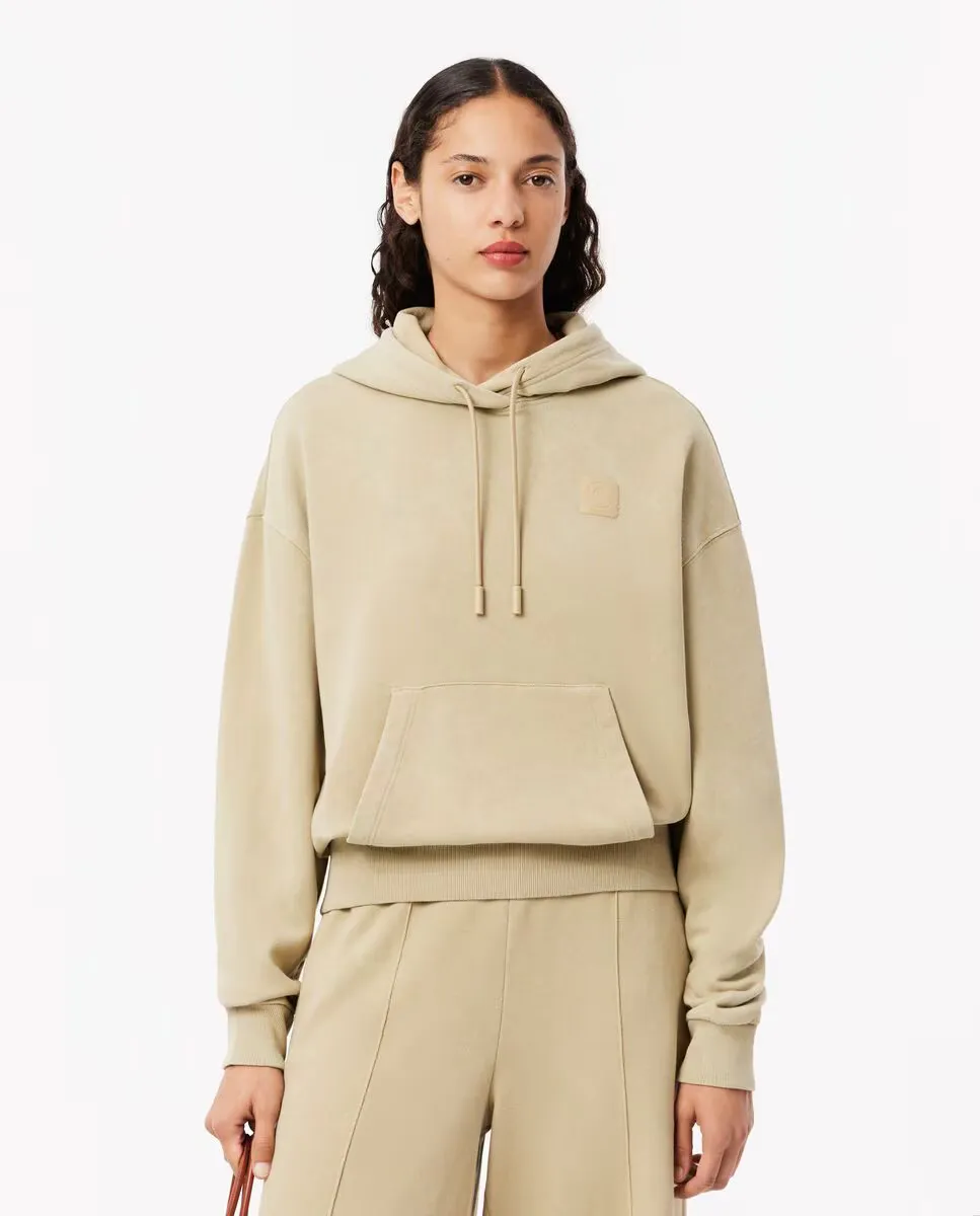 Женская толстовка с эффектом стирки с карманом кенгуру Lacoste, бежевый
Женская толстовка с эффектом стирки с карманом кенгуру Lacoste, бежевый
