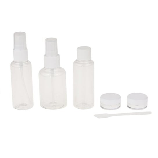 Прозрачная косметичка с контейнерами для косметики, 7 шт., Inne
Прозрачная косметичка с контейнерами для косметики, 7 шт., Inne