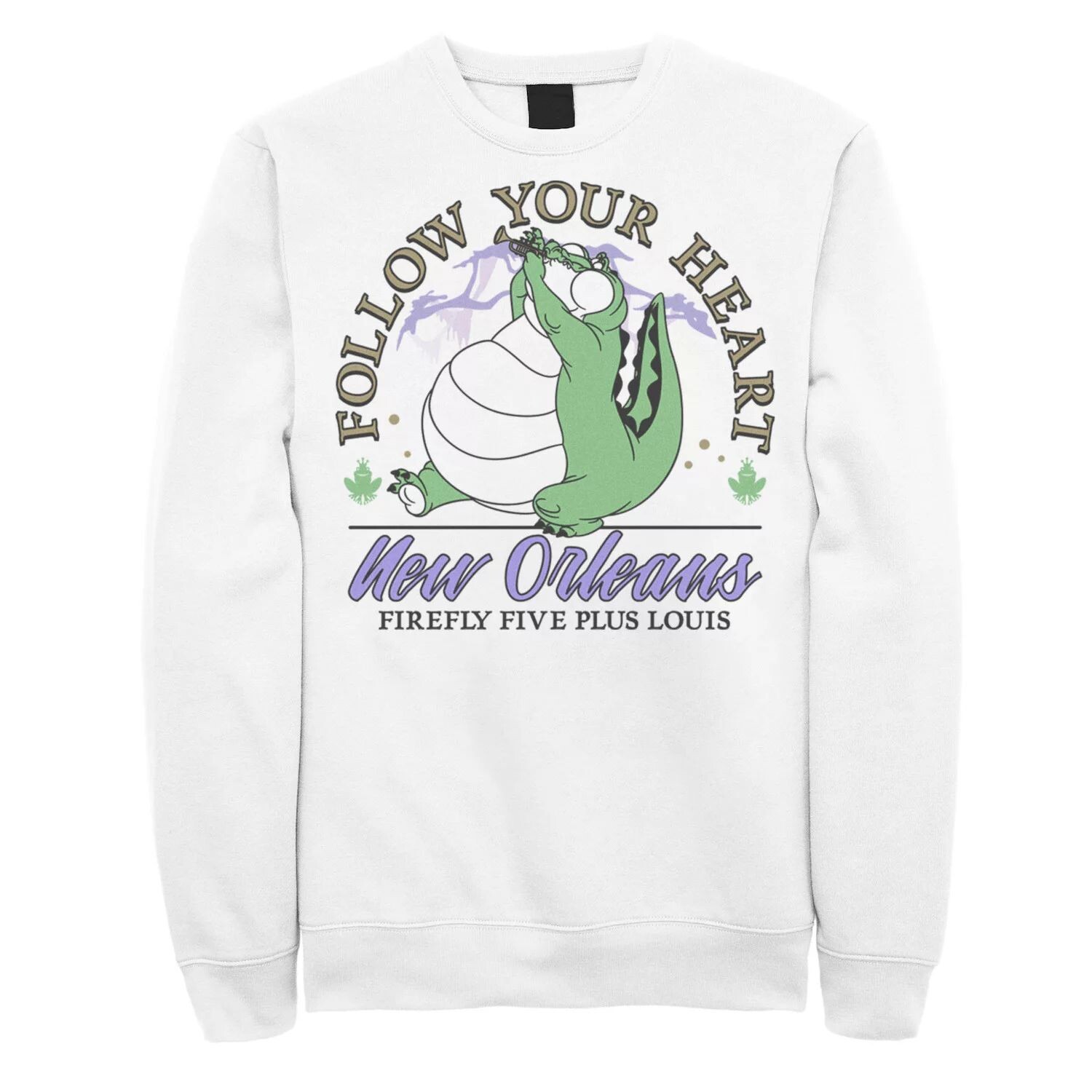 Мужской свитшот Disney Princess And The Frog Louis Follow Your Heart Licensed Character
Мужской свитшот Disney Princess And The Frog Louis Follow Your Heart Licensed Character