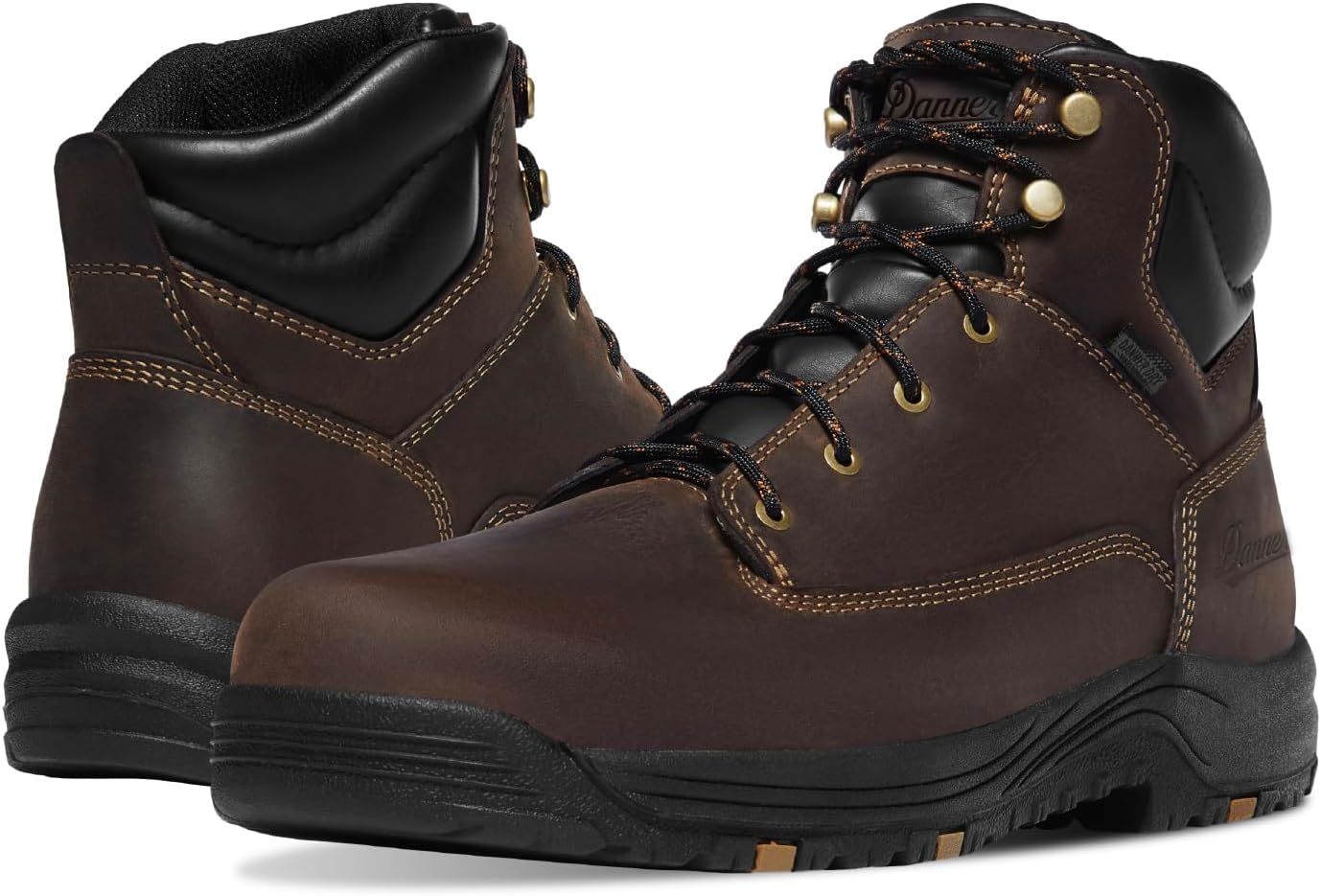 Водонепроницаемые рабочие ботинки для мужчин Danner Caliper 6" - полностью натуральная кожа с дышащей подкладкой Danner Dry, стелькой с эффектом памяти и противоскользящей подошвой на пятке, коричневый
Водонепроницаемые рабочие ботинки для мужчин Danner Caliper 6" - полностью натуральная кожа с дышащей подкладкой Danner Dry, стелькой с эффектом памяти и противоскользящей подошвой на пятке, коричневый