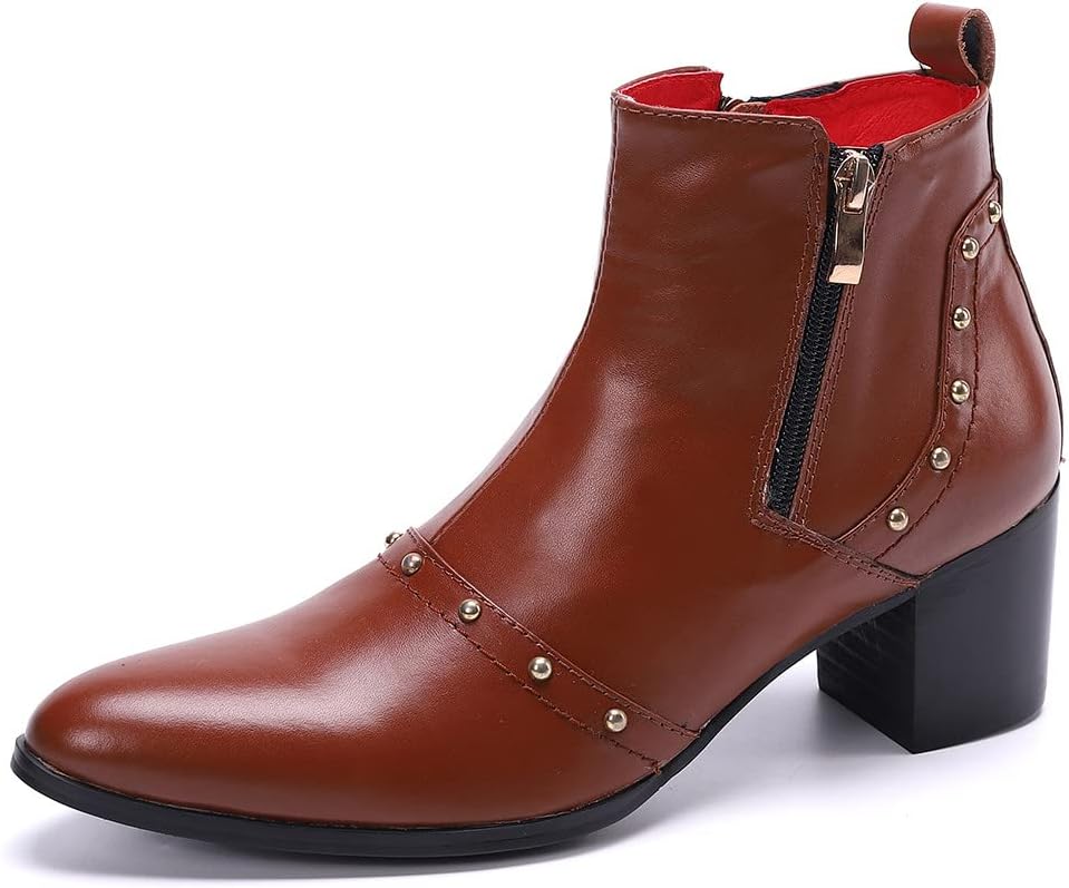 Мужские повседневные западные ботинки Chelsea Santimon Mens - аутентичные кожаные ковбойские ботинки до щиколотки с двойной молнией и бусинами для выпускного, бального вечера и дискотеки, красный
Мужские повседневные западные ботинки Chelsea Santimon Mens - аутентичные кожаные ковбойские ботинки до щиколотки с двойной молнией и бусинами для выпускного, бального вечера и дискотеки, красный