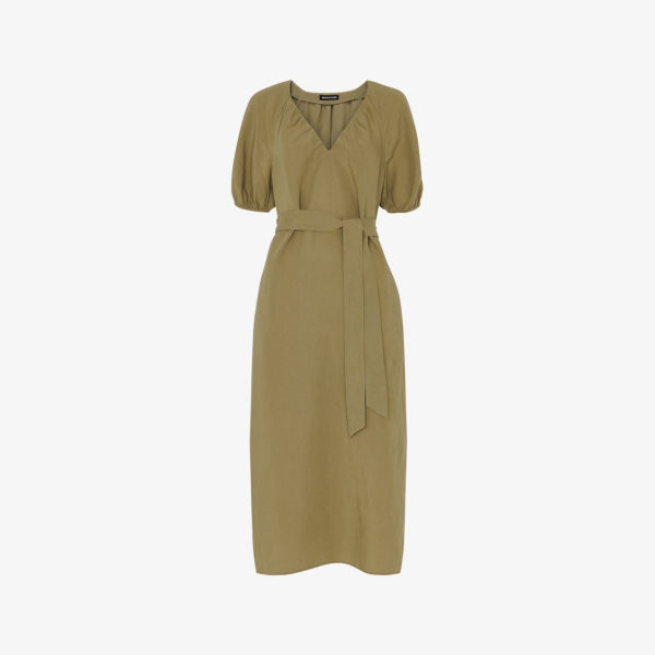 Платье миди Whistles Ariella с V-образным вырезом из лиоцелла и льна, мультиколор
Платье миди Whistles Ariella с V-образным вырезом из лиоцелла и льна, мультиколор