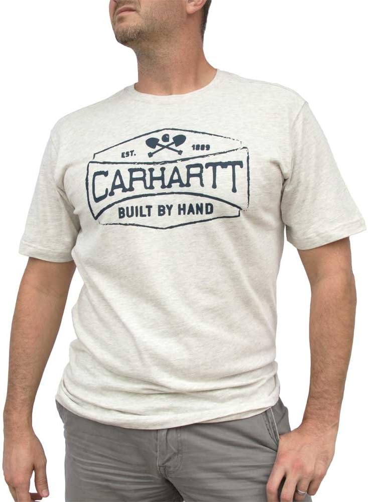 Мужская футболка Carhartt 102979 Maddock Graphic Handmade с коротким рукавом, Oatmeal Heather, Серый, Мужская футболка Carhartt 102979 Maddock Graphic Handmade с коротким рукавом, Oatmeal Heather
Мужская футболка Carhartt 102979 Maddock Graphic Handmade с коротким рукавом, Oatmeal Heather, Серый, Мужская футболка Carhartt 102979 Maddock Graphic Handmade с коротким рукавом, Oatmeal Heather