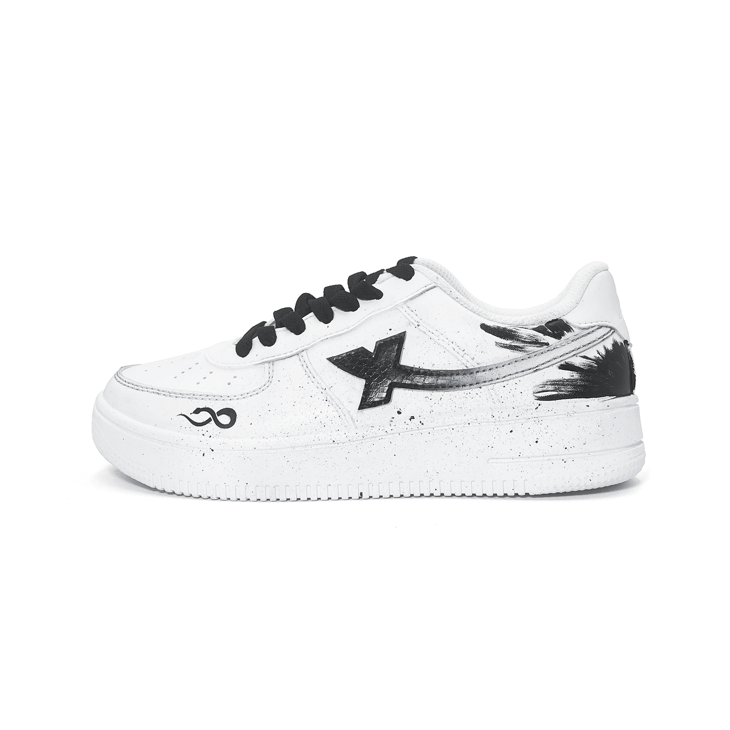 XTEP Кроссовки Air Force One с амортизацией, износостойкие низкие скейтерские унисекс черно-белые, цвет Black White
XTEP Кроссовки Air Force One с амортизацией, износостойкие низкие скейтерские унисекс черно-белые, цвет Black White