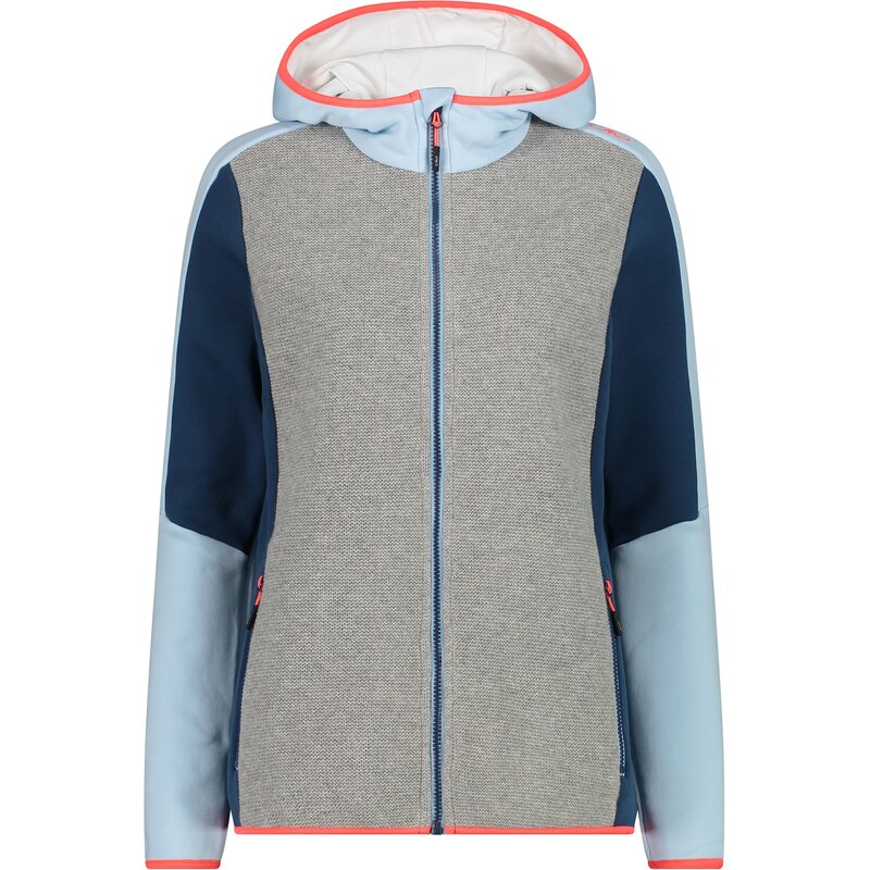 Толстовка с капюшоном женская куртка с фиксированным капюшоном Cmp, синий
Толстовка с капюшоном женская куртка с фиксированным капюшоном Cmp, синий