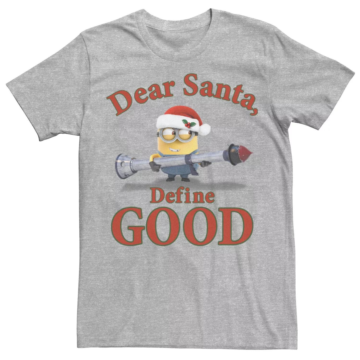 Мужская футболка Despicable Me Minions Dear Santa Define Good Tee Licensed Character
Мужская футболка Despicable Me Minions Dear Santa Define Good Tee Licensed Character