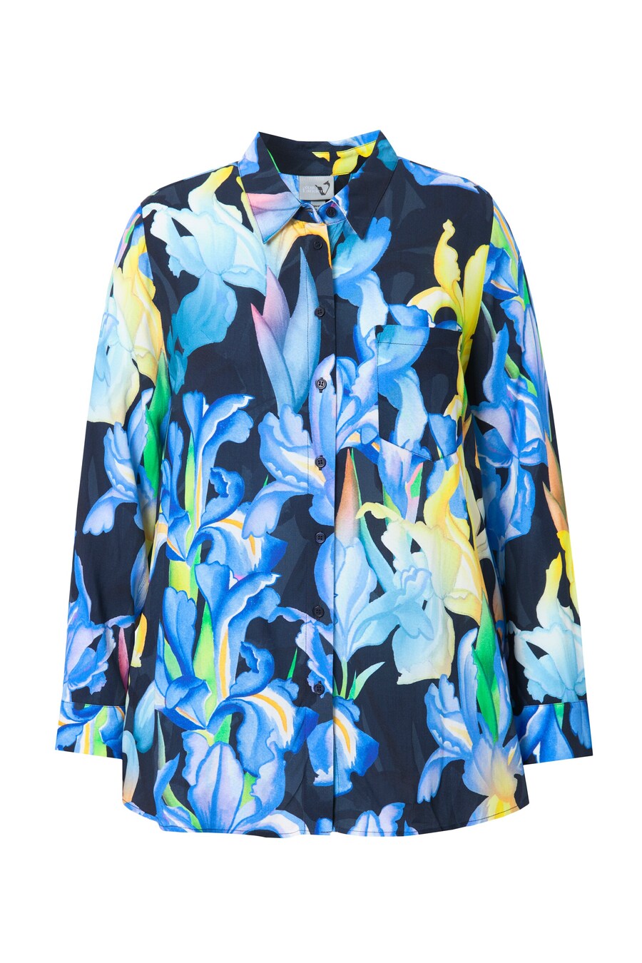 Блуза Ulla Popken, темно-синий/светло-голубой
Блуза Ulla Popken, темно-синий/светло-голубой