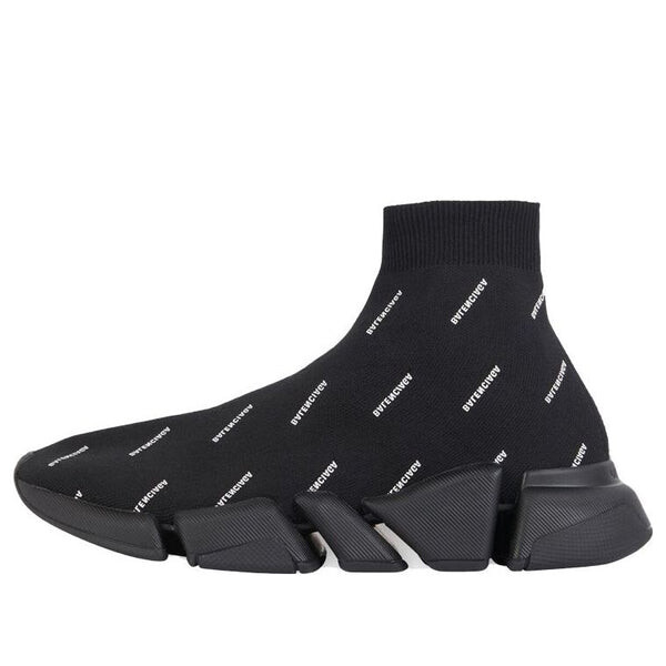 Кроссовки speed 2.0 sneakers 'black knit with white allover logo' Balenciaga, черный
Кроссовки speed 2.0 sneakers 'black knit with white allover logo' Balenciaga, черный