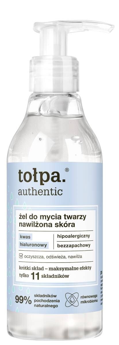 Гель для умывания лица Tołpa Authentic, 195 мл
Гель для умывания лица Tołpa Authentic, 195 мл