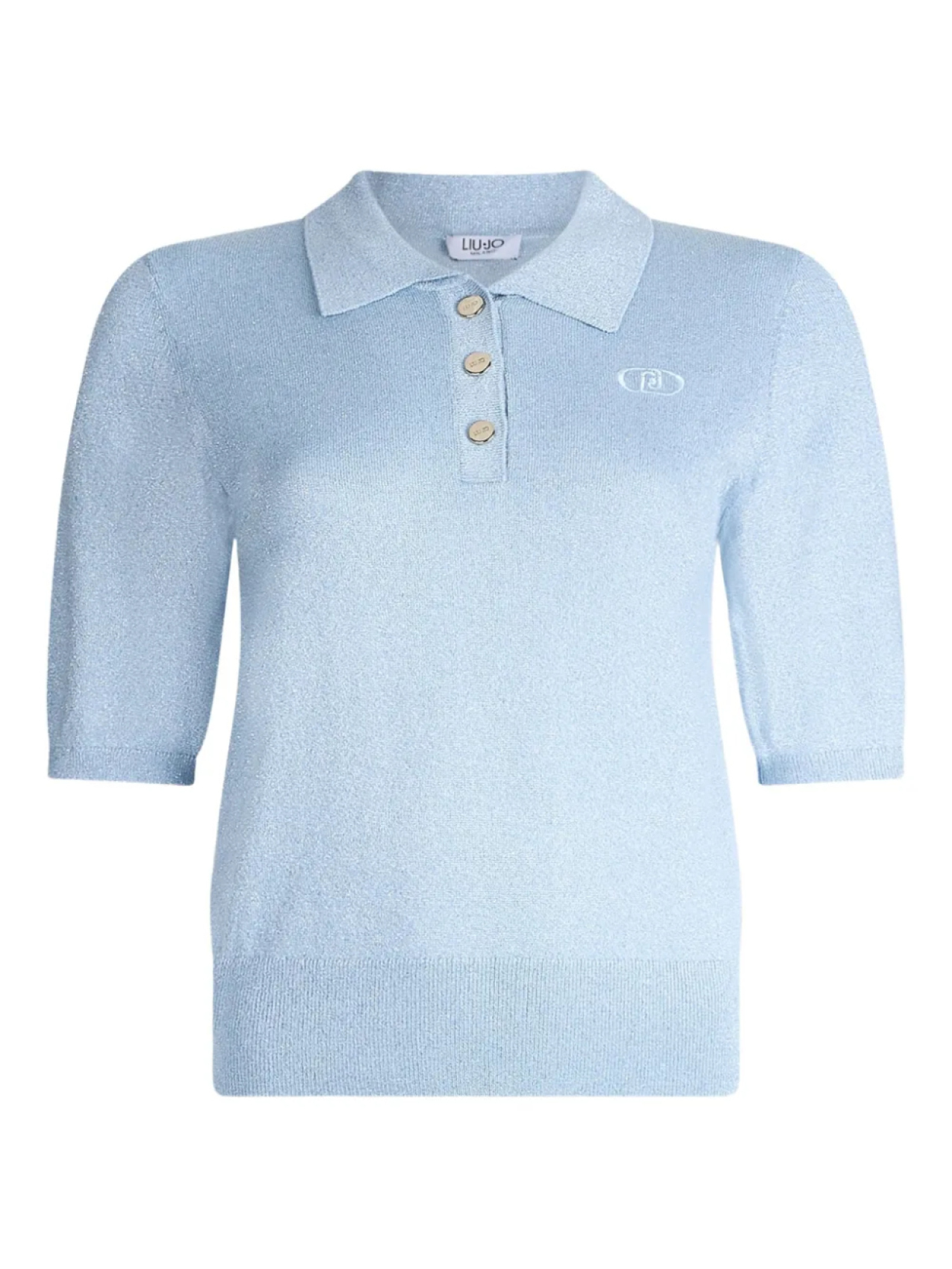 Рубашка поло с вышитым логотипом LIU JO, синий
Рубашка поло с вышитым логотипом LIU JO, синий