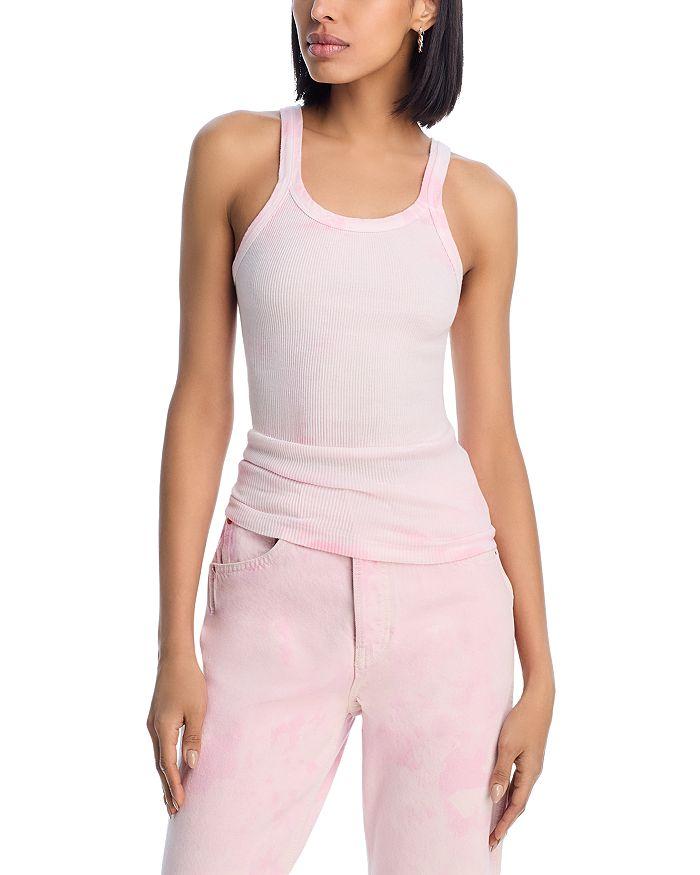 Риб хлопковая майка RE/DONE, розовый
Риб хлопковая майка RE/DONE, розовый