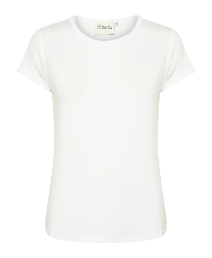 Яркая футболка из модала My Essential Wardrobe, белый 
Яркая футболка из модала My Essential Wardrobe, белый