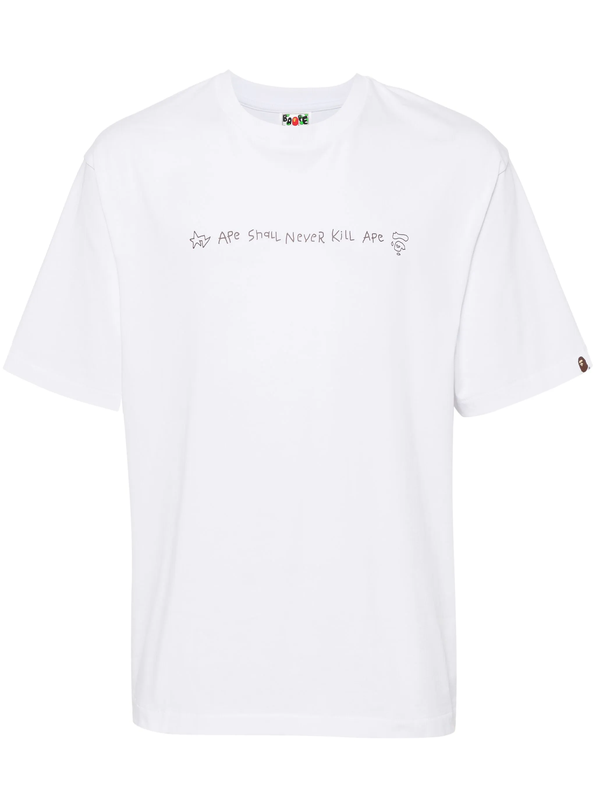 Футболка с логотипом A Bathing Ape, белый
Футболка с логотипом A Bathing Ape, белый