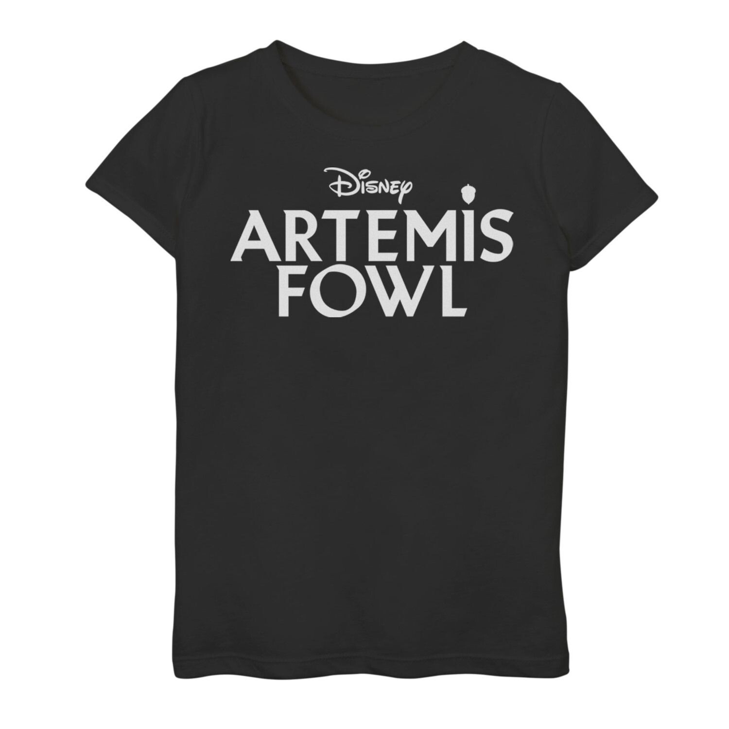Футболка с плоским логотипом и графическим рисунком для девочек 7–16 лет Disney's Artemis Fowl Disney
Футболка с плоским логотипом и графическим рисунком для девочек 7–16 лет Disney's Artemis Fowl Disney