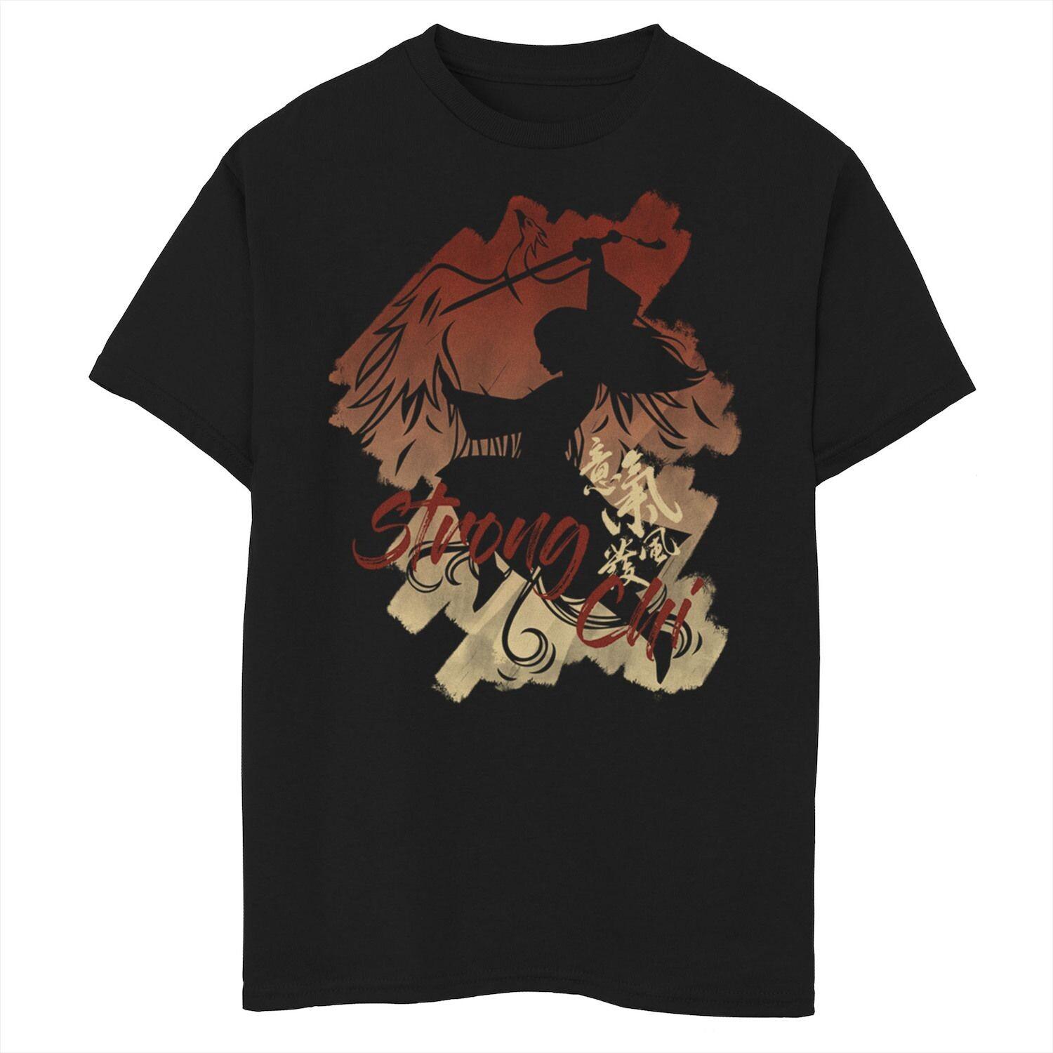 Футболка с графическим рисунком Disney's Mulan для мальчиков 8–20 лет Live Action Strong Chi Silhouette Disney
Футболка с графическим рисунком Disney's Mulan для мальчиков 8–20 лет Live Action Strong Chi Silhouette Disney