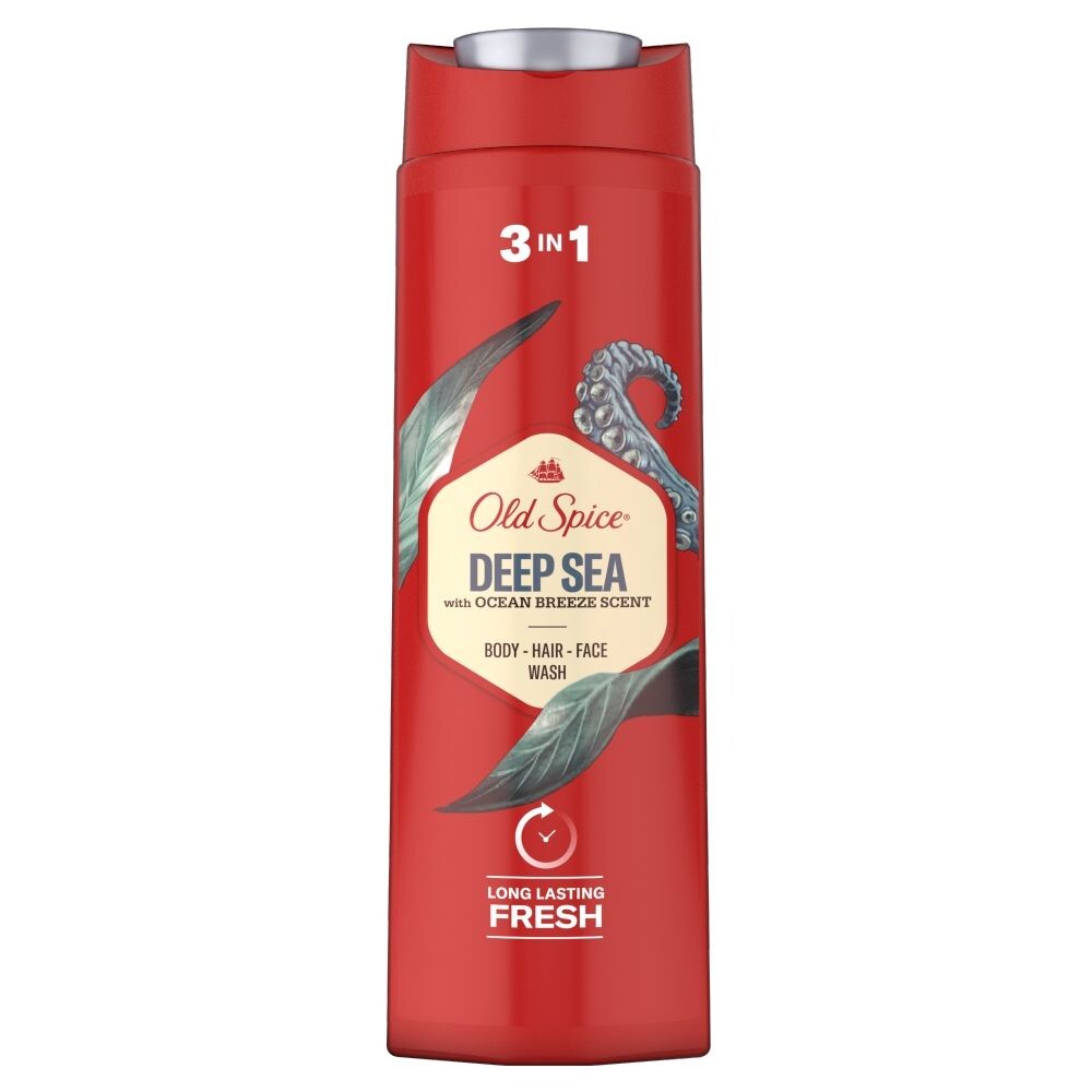 Гель для душа Old Spice Deep Sea, 400 мл
Гель для душа Old Spice Deep Sea, 400 мл