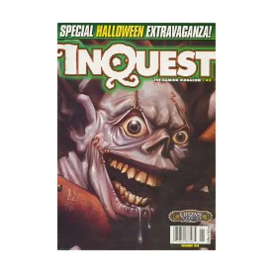 Журнал #43 "Urza's Greatest Hits Sith Element, Forbidden Ground Module", InQuest Magazine
Журнал #43 "Urza's Greatest Hits Sith Element, Forbidden Ground Module", InQuest Magazine