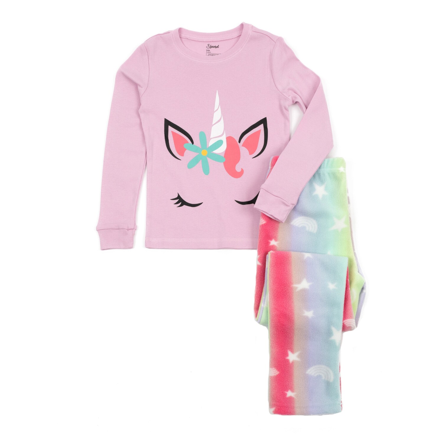 Детский хлопковый топ и флисовые штаны Пижамы со звездами Leveret
Детский хлопковый топ и флисовые штаны Пижамы со звездами Leveret