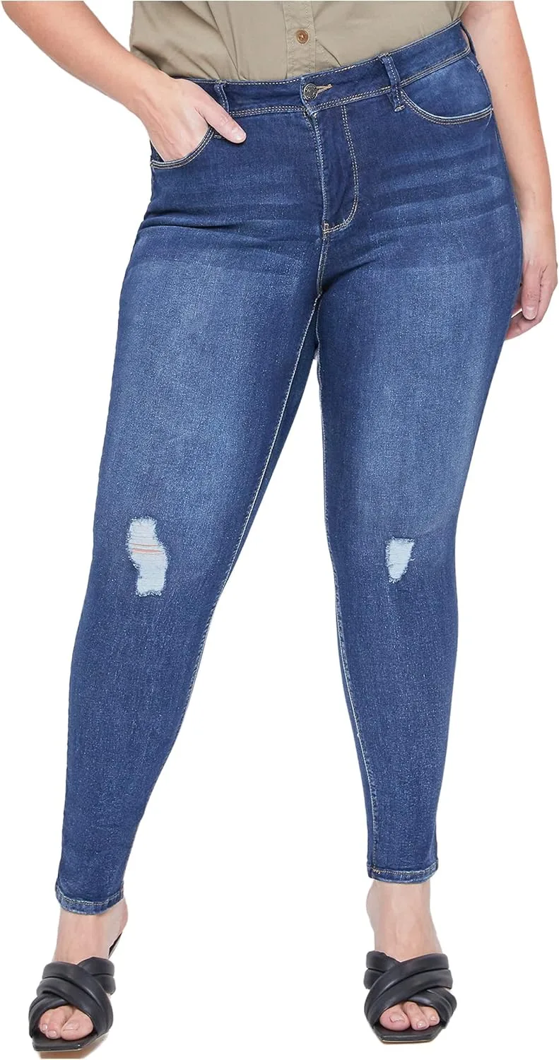 Royalty for Me Women's Plus Essential High Rise Skinny Jean
Royalty for Me Women's Plus Essential High Rise Skinny Jean
