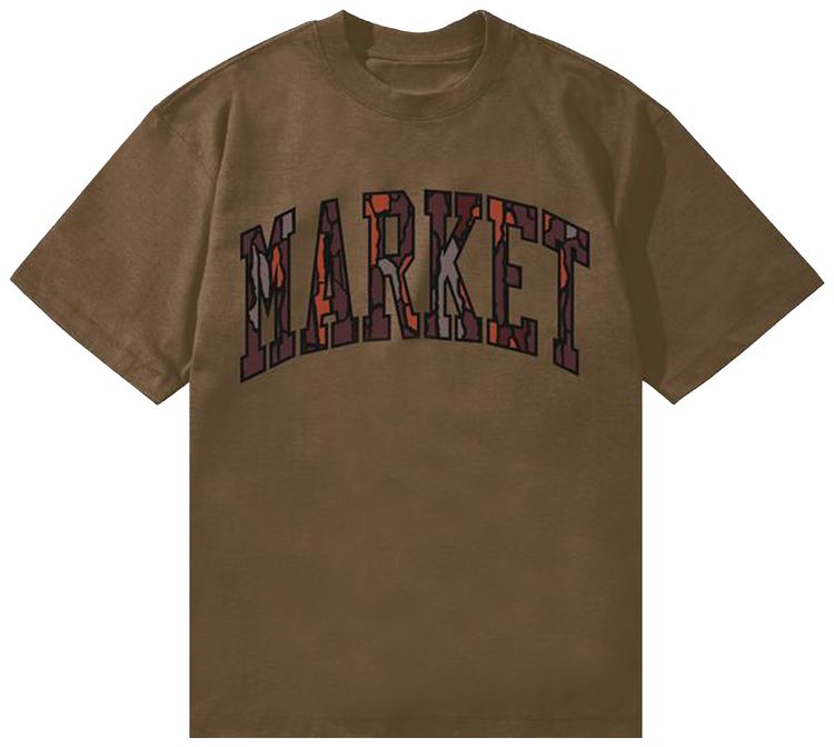 Футболка Market Tree Bark Arc, цвет коричневый
Футболка Market Tree Bark Arc, цвет коричневый