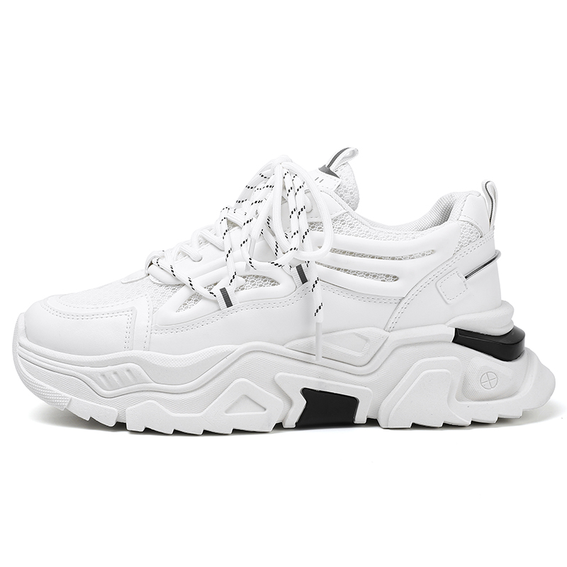 Dao Tu Sen Хай-топ массивные кроссовки мужские белые (C23) Hechang, цвет White-(C23) Hechang 
Dao Tu Sen Хай-топ массивные кроссовки мужские белые (C23) Hechang, цвет White-(C23) Hechang