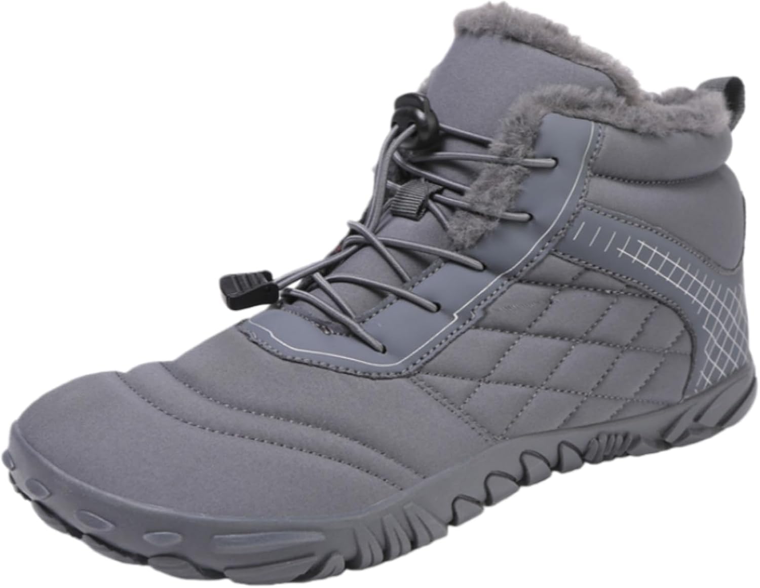 Ботинки для женщин и мужчин, зимние нескользящие и водонепроницаемые зимние снежные ботильоны с широким носком Generic, серый
Ботинки для женщин и мужчин, зимние нескользящие и водонепроницаемые зимние снежные ботильоны с широким носком Generic, серый