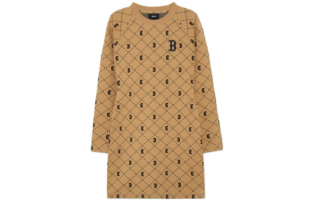 MLB Monogram серия Boston Red Sox платья с длинным рукавом женские brown
MLB Monogram серия Boston Red Sox платья с длинным рукавом женские brown