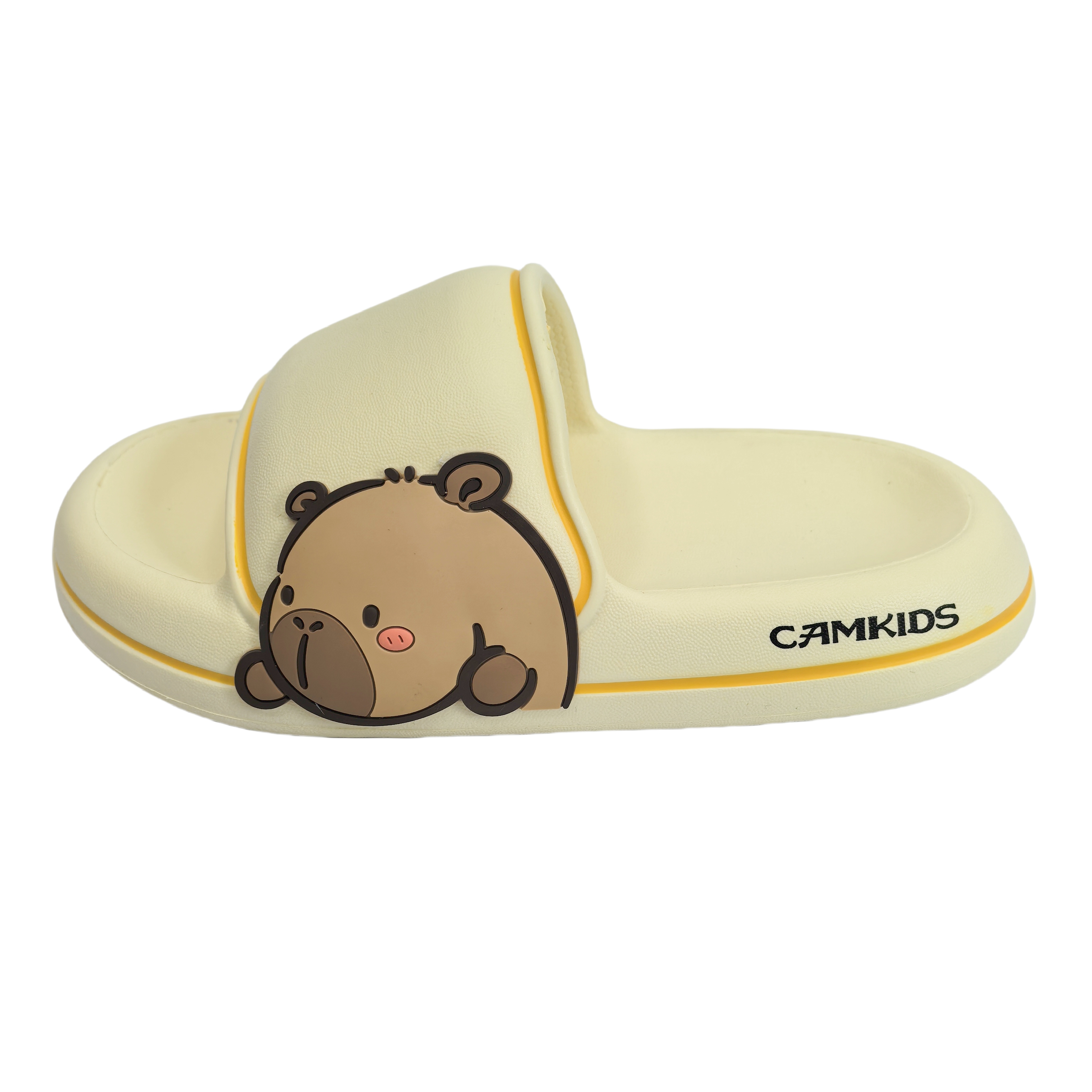 Нескользящие и дышащие детские тапочки CAMKIDS, бежевый 
Нескользящие и дышащие детские тапочки CAMKIDS, бежевый