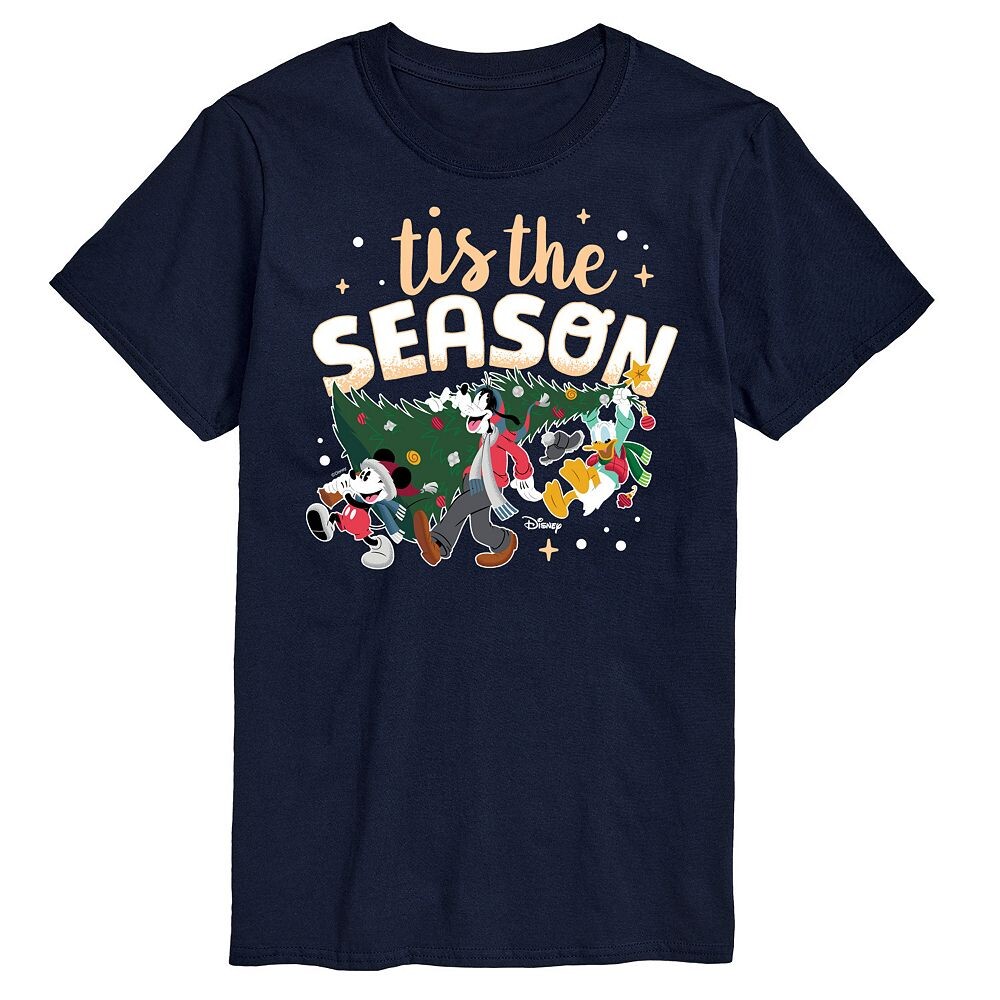 Мужская футболка с рисунком «Микки Маус и друзья» Disney's Tis The Season, темно-синий
Мужская футболка с рисунком «Микки Маус и друзья» Disney's Tis The Season, темно-синий