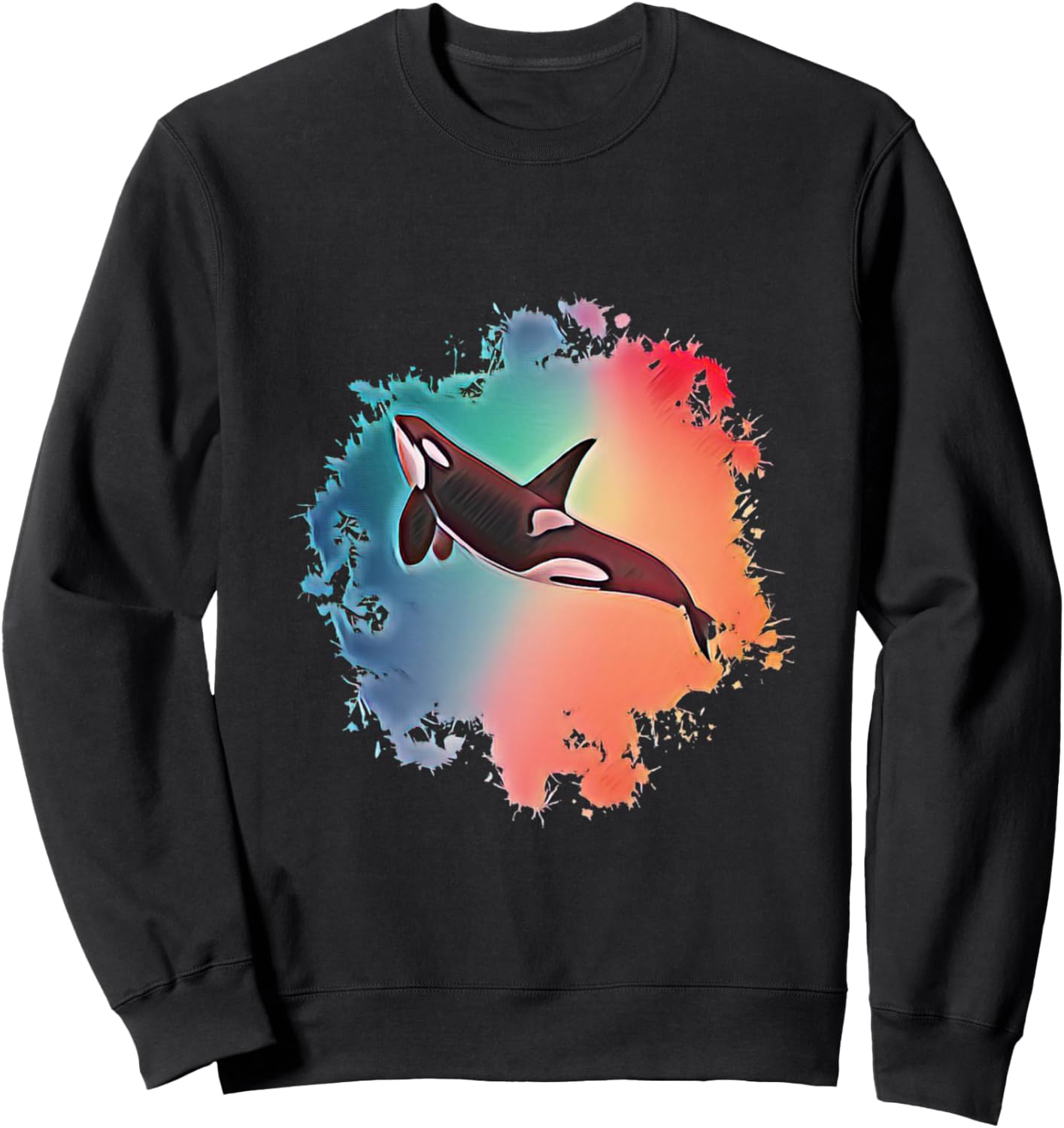 Толстовка с изображением косатки, красочным рисунком морского млекопитающего, спинного плавника Killer Whale - Whale Marine Mammal Animal Gift Christmas Birthday, черный
Толстовка с изображением косатки, красочным рисунком морского млекопитающего, спинного плавника Killer Whale - Whale Marine Mammal Animal Gift Christmas Birthday, черный