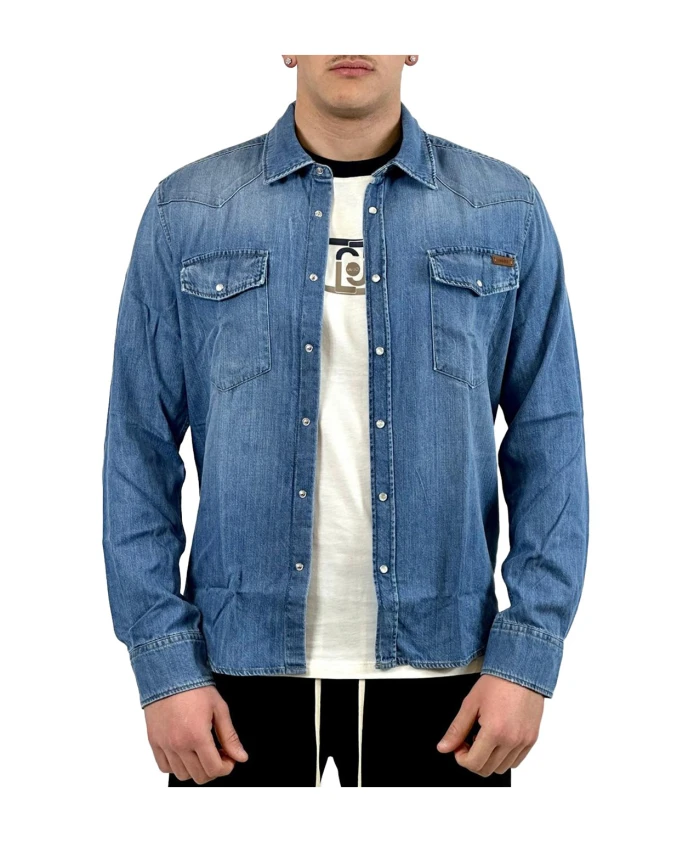 Мужская джинсовая рубашка Liu Jo, синий
Мужская джинсовая рубашка Liu Jo, синий